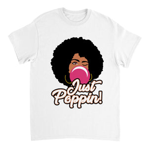 Just Poppin - Camiseta unisex de manga corta